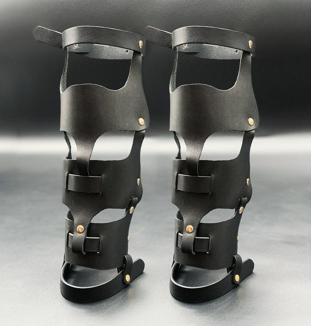 leather shin guards