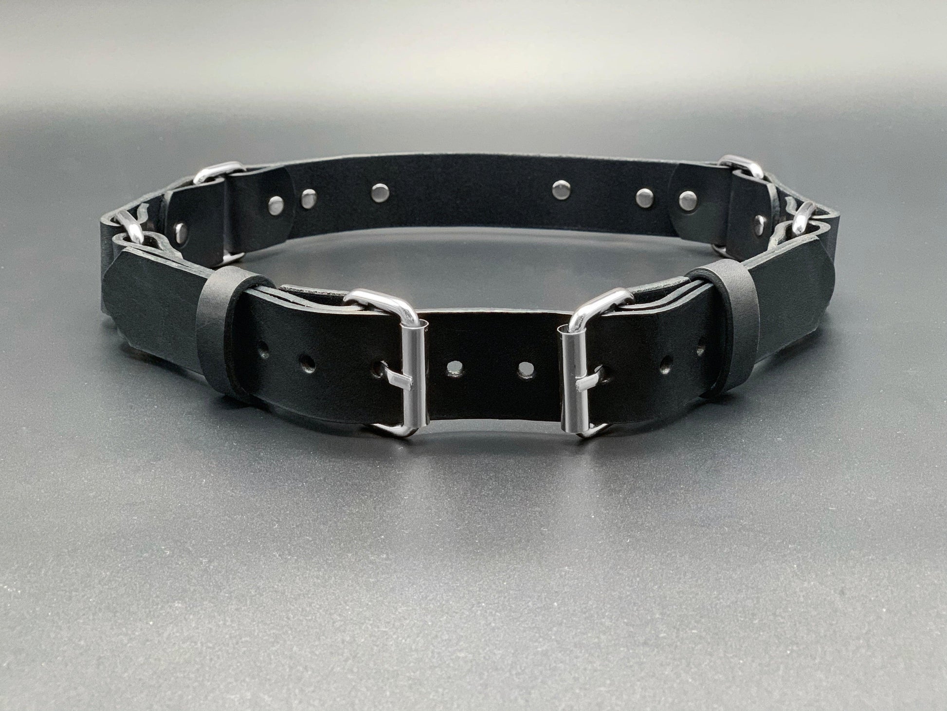 Metatron Premuim Leather Harnesses, Custom Made Accessories and Lingerie.