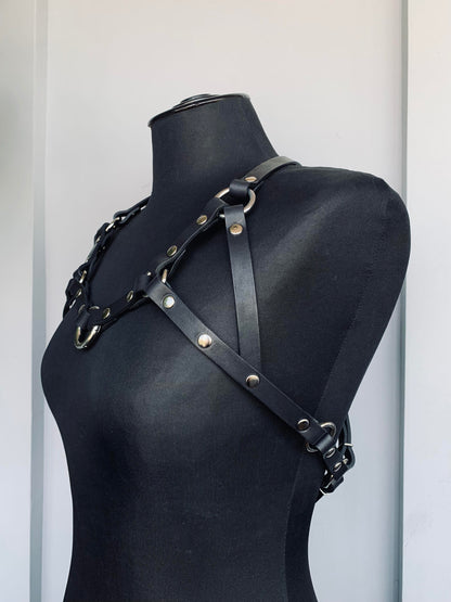 leather harness women